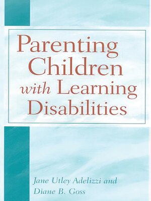 cover image of Parenting Children with Learning Disabilities